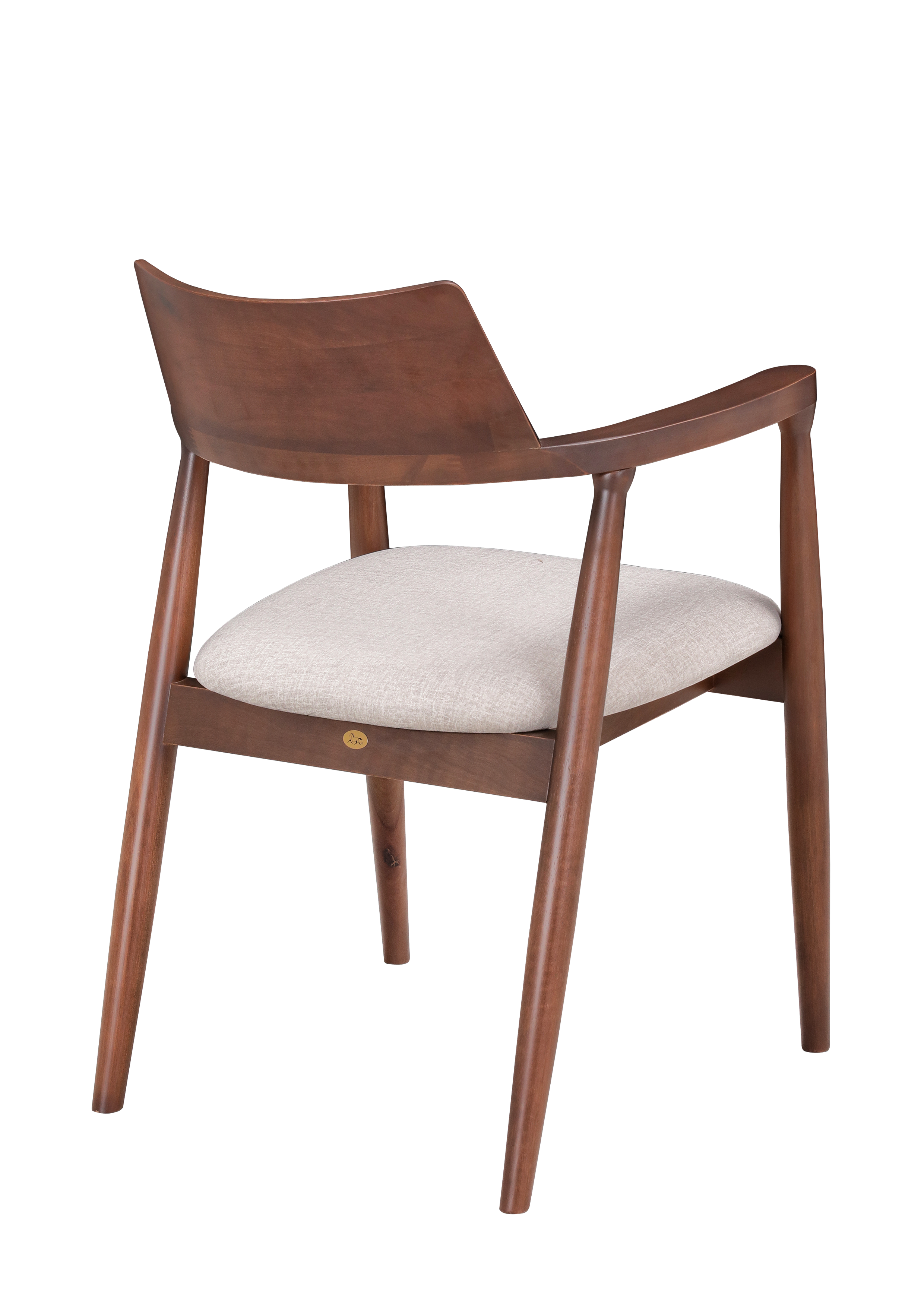 UWW_Fendi Cushion seat Dining Chair BO_Back view